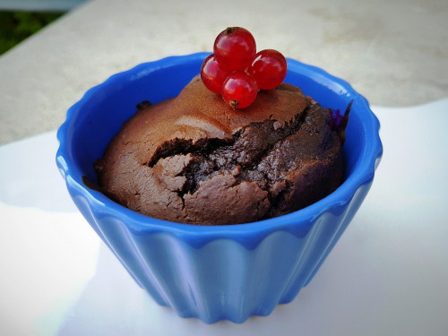 Gesztenyés-csokis cupcake